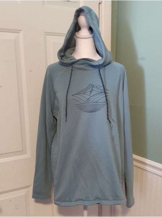 Columbia Other - Columbia Men's Light Blue Fleece  Hoodie Pullover Mountain Ski Snowboard Large